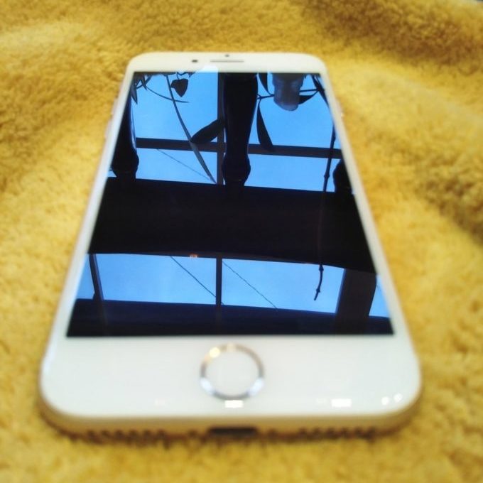 【本物保証安い】※ガラスコーティング済み※iPhone 8 Space Gray スマートフォン本体